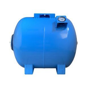 Гідроакумулятор 80л VOLKS pumpe 10bar гор. (з манометром) 000009895