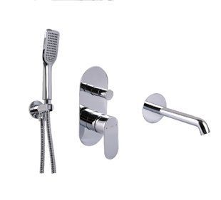 Змішувач для ванни вбудований TOPAZ BARTS TBG 07222-H36